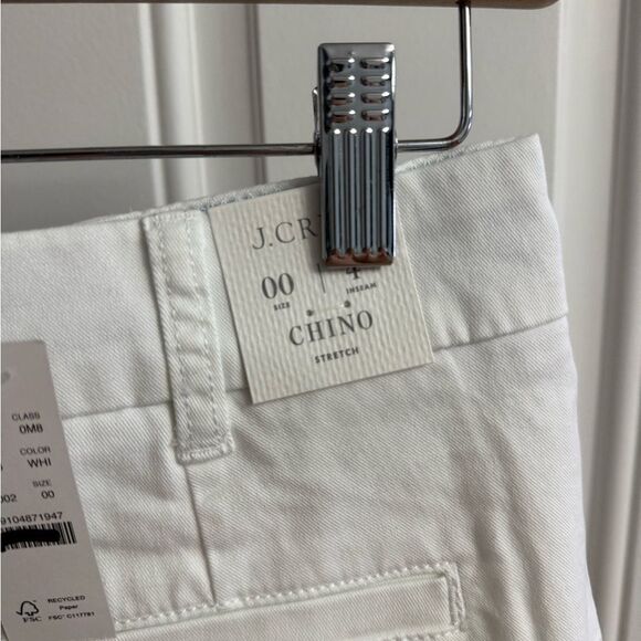 J.Crew 4" stretch chino short New size 00 - Picture 9 of 10